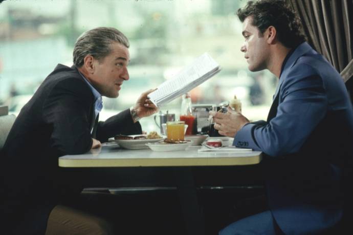 Robert De Niro (Jimmy Conway) en Ray Liotta (Henry Hill)