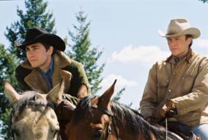 Jake Gyllenhaal (Jack Twist) en Heath Ledger (Ennis Del Mar)