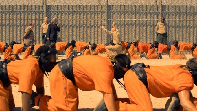 Still uit The Human Centipede 3: The Human Centipede III (Final Sequence) (2016)