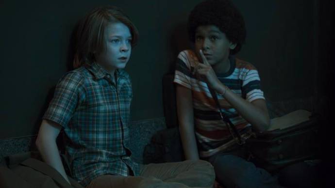 Oakes Fegley (Ben) en Jaden Michael (Jamie)