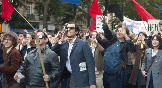 Louis Garrel (Jean-Luc Godard) in Le redoutable