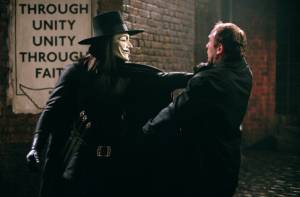 Hugo Weaving in V for Vendetta