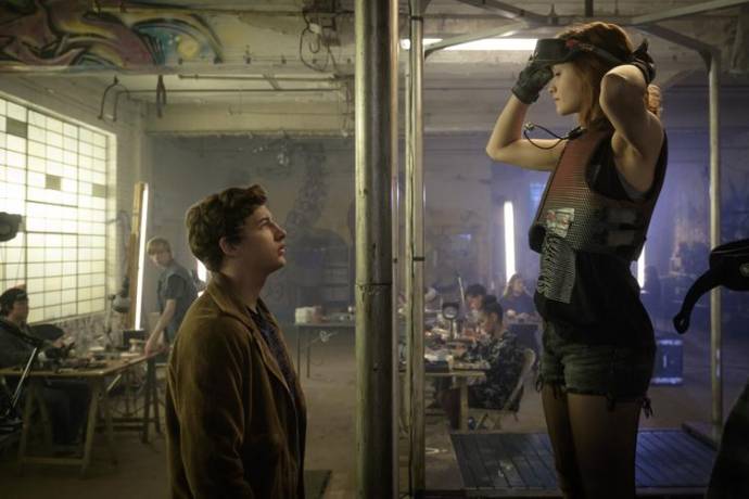 Tye Sheridan (Wade Owen Watts / Parzival) en Olivia Cooke (Samantha Evelyn Cook / Art3mis)