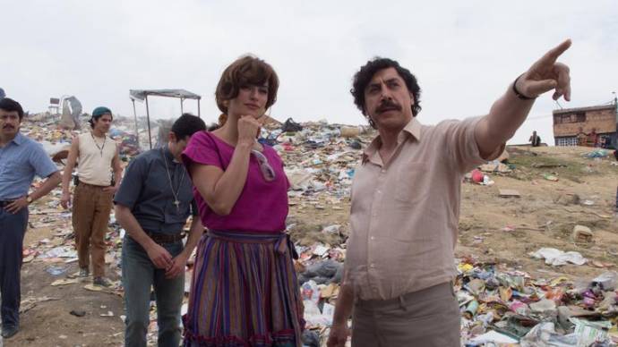 Penélope Cruz (Virginia Vallejo) en Javier Bardem (Pablo Escobar)