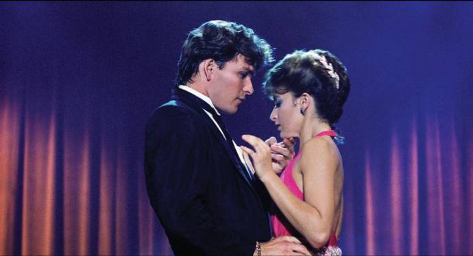 Patrick Swayze (Johnny Castle) en Jennifer Grey (Frances 'Baby' Houseman)