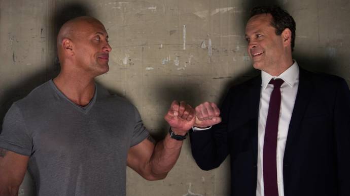 Dwayne Johnson (Dwayne 'The Rock' Johnson) en Vince Vaughn (Hutch)