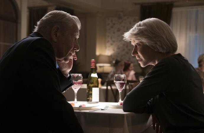 Ian McKellen (Roy Courtnay) en Helen Mirren (Betty McLeish) in The Good Liar