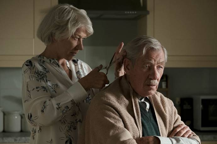 Helen Mirren (Betty McLeish) en Ian McKellen (Roy Courtnay) in The Good Liar