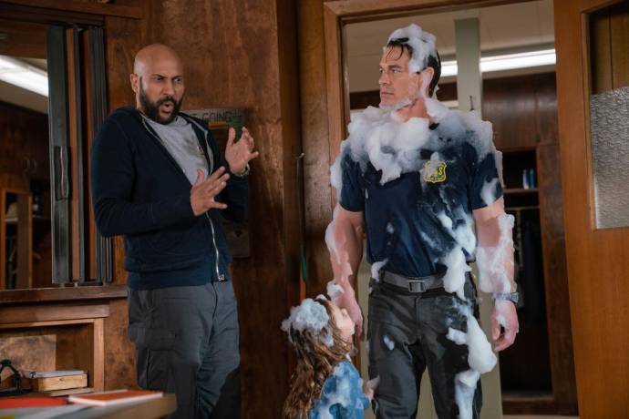 Keegan-Michael Key (Mark) en John Cena (Jake Carson)