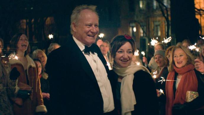 Stellan Skarsgård (Tomas) en Andrea Bræin Hovig (Anja)