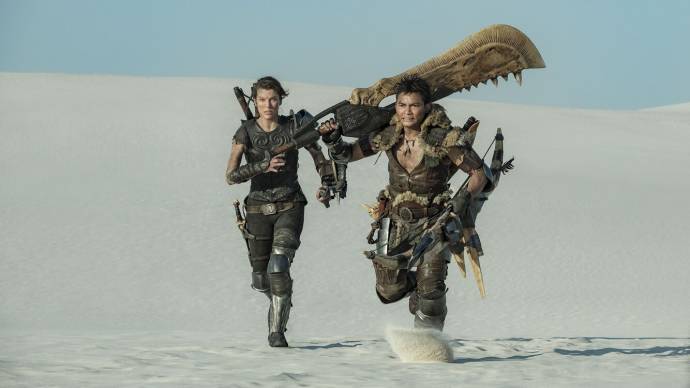 Milla Jovovich (Artemis) en Tony Jaa (The Hunter)