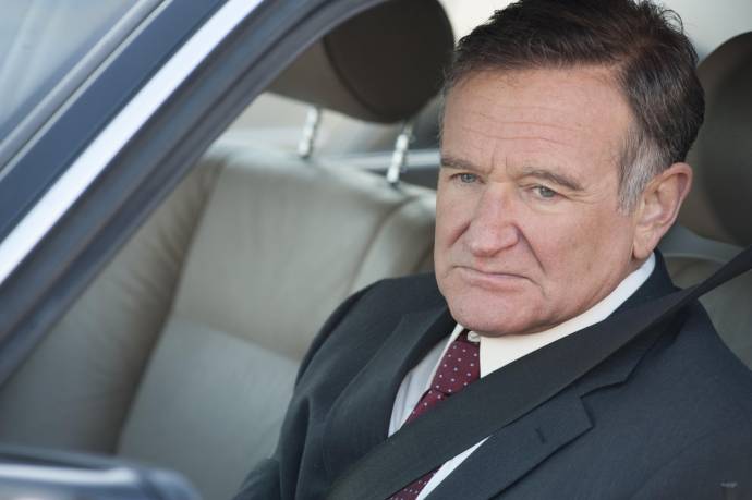 Robin Williams (Henry Altmann) in The Angriest Man in Brooklyn