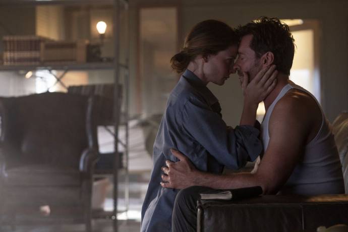 Rebecca Ferguson (Mae) en Hugh Jackman (Nick Bannister)