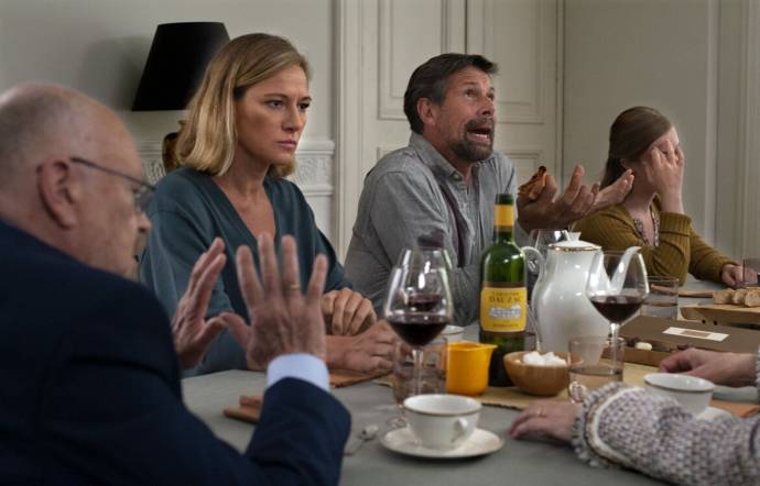 Serge Henri Valcke (Opa), Hilde De Baerdemaeker (Mum) en Johan Heldenbergh