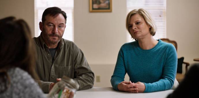 Jason Isaacs (Jay) en Martha Plimpton (Gail)