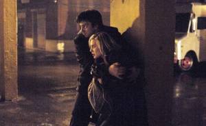 Nathan Fillion (Abe Dale) en Katee Sackhoff (Sherry Clarke)