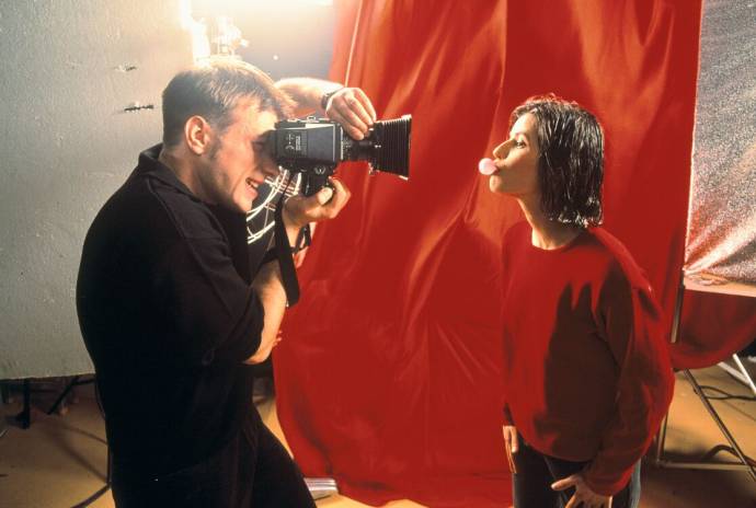 Samuel Le Bihan (Le photographe (Photographer) (as Samuel Lebihan)) en Irène Jacob (Valentine Dussaut (as Irene Jacob))