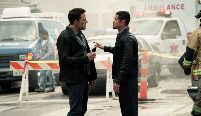 Ben Affleck (Danny Rourke) en JD Pardo (Nicks)