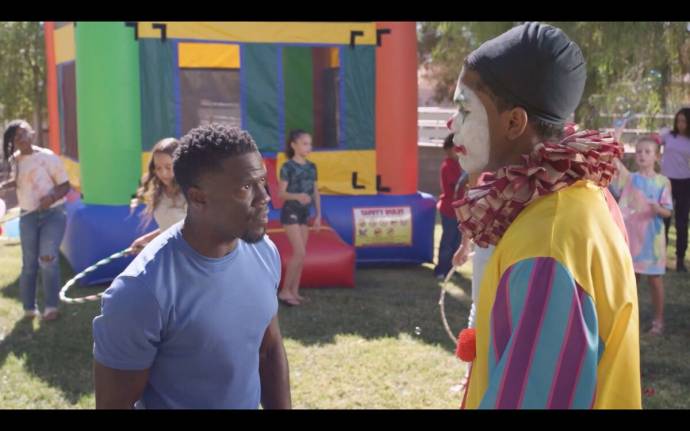 Kevin Hart (Uptight Dad) en Spence Moore II (Merlin)