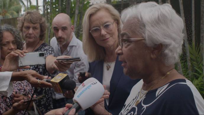 Sigrid Kaag (Self) en Cynthia Mcleod-Ferrier (Self) in The President's Daughter & the Richest Freeborn Lady