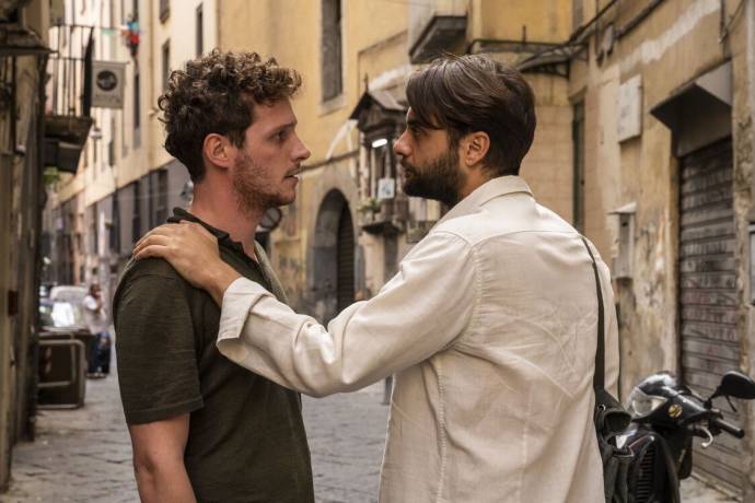 Pierluigi Gigante (Luca Trapanese) en Alessandro Piavani (Lorenzo) in Nata per te