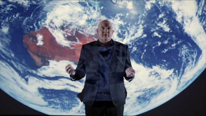 André Kuipers in Beyond, ode to the Earth