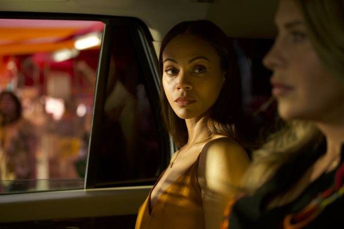 Zoe Saldana (Rita Moro Castro) en Karla Sofía Gascón (Emilia Perez / Juan Del Monte)