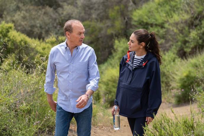 Michael Keaton (Andy) en Mila Kunis (Grace)