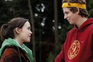 Michael Cera (Paulie Bleeker) en Elliot Page (Juno MacGuff)