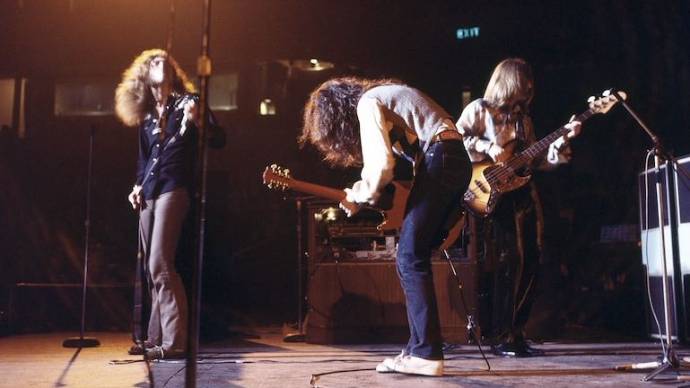 Robert Plant (Self), Jimmy Page (Self) en John Paul Jones (Self) in Becoming Led Zeppelin