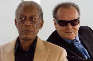 Morgan Freeman (Carter Chambers) en Jack Nicholson (Edward Cole)