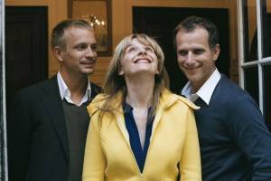 Charles Berling (Frdric), Juliette Binoche (Adrienne) en Jérémie Renier (Jrmie)