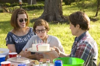 Cayden Boyd (Young Michael Waechter), Willem Dafoe (Charles Waechter) en Julia Roberts (Lisa Waechter)