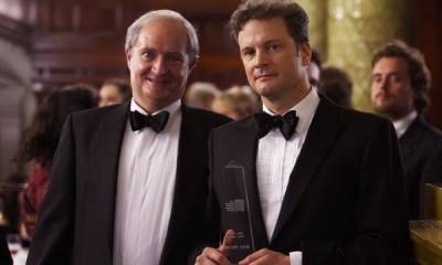 Jim Broadbent (Arthur) en Colin Firth (Blake)