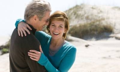 Richard Gere (Dr. Paul Flanner) en Diane Lane (Adrienne Willis)