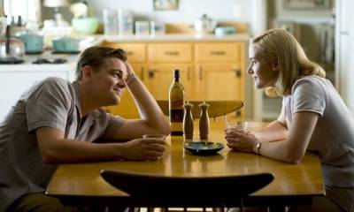 Leonardo DiCaprio (Frank Wheeler) en Kate Winslet (April Wheeler)