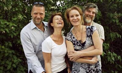 Jakob Eklund (Ulf), Lena Endre (Susanna), Maria Lundqvist (Ann) en Mikael Persbrandt (Lars)