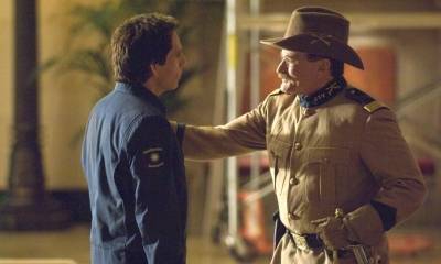 Ben Stiller (Larry Daley) en Robin Williams (Teddy Roosevelt)