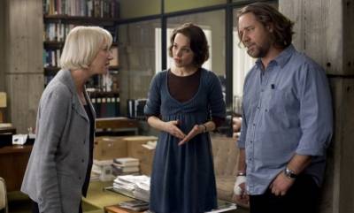 Russell Crowe (Cal McAffrey), Rachel McAdams (Della Frye) en Helen Mirren (Cameron Lynne)