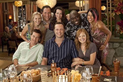 Malin Akerman (Ronnie), Jason Bateman (Jason), Kristen Bell (Cynthia), Kristin Davis (Lucy), Jon Favreau (Joey), Kali Hawk (Trudy), Faizon Love (Shane) en Vince Vaughn (Dave)