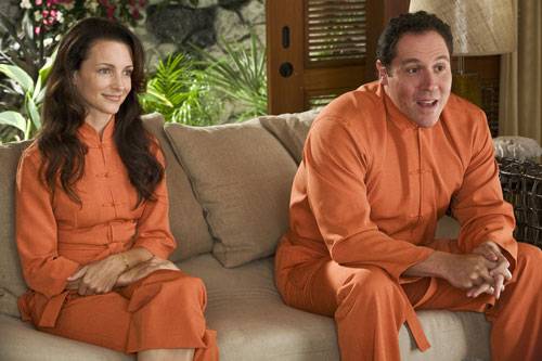 Kristin Davis (Lucy) en Jon Favreau (Joey)