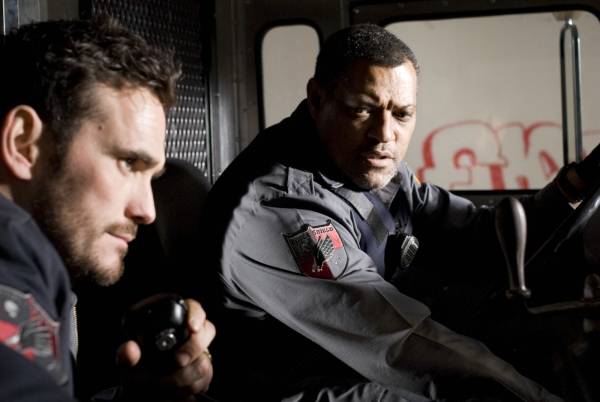 Matt Dillon (Mike Cochrone) en Laurence Fishburne (Baines)