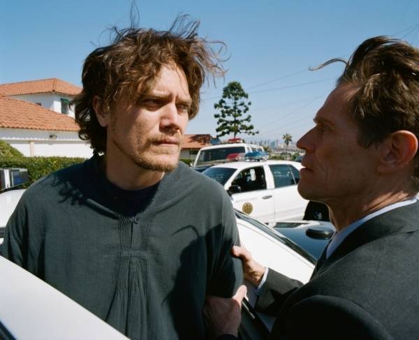 Willem Dafoe (Detective Hank Havenhurst) en Michael Shannon (Brad McCullum)