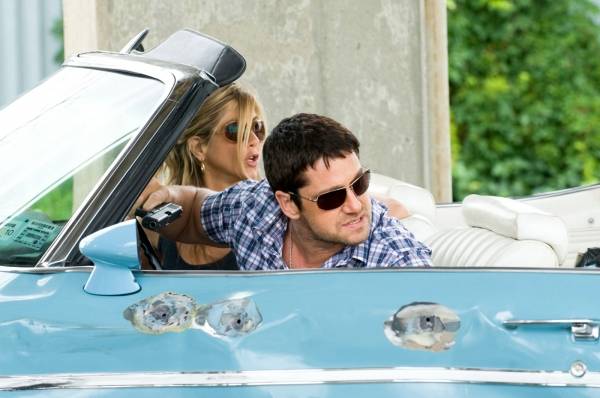 Jennifer Aniston (Nicole Hurly) en Gerard Butler (Milo Boyd)