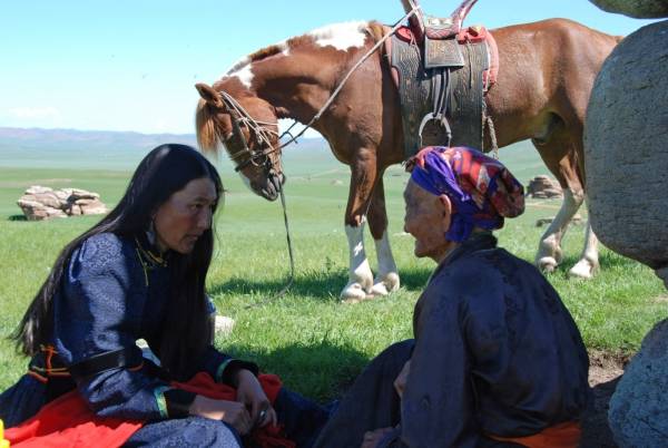 Two Horses of Genghis Khan filmstill