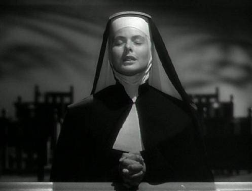 Ingrid Bergman (Sister Mary Benedict) in The Bells of St. Mary's