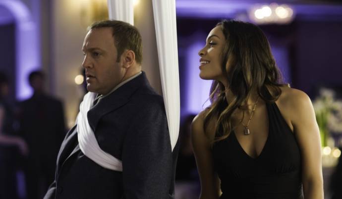 Kevin James (Griffin Keyes) en Rosario Dawson (Kate)