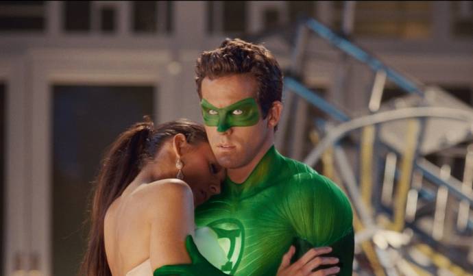 Blake Lively (Carol Ferris) en Ryan Reynolds (Hal Jordan / Green Lantern)