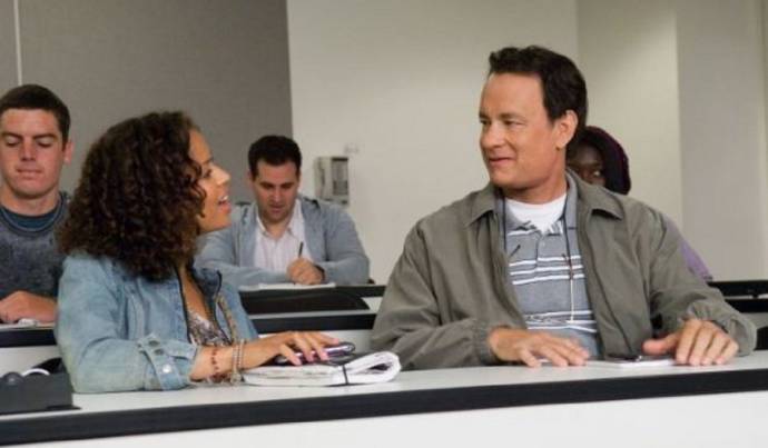 Gugu Mbatha-Raw en Tom Hanks (Larry Crowne)