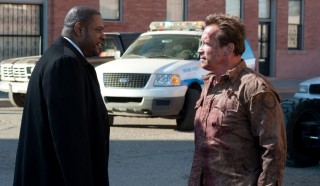 Forest Whitaker en Arnold Schwarzenegger in The Last Stand